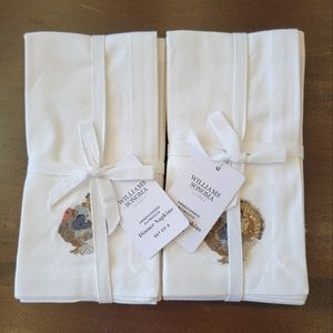 8-Turkey Thanksgiving napkins